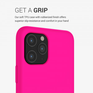 Husa pentru Apple iPhone 11 Pro, Silicon, Roz, 49726.08 - Img 7