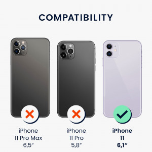 Husa pentru Apple iPhone 11, Silicon, Albastru, 49724.116 - Img 6