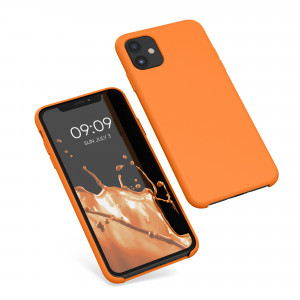 Husa pentru Apple iPhone 11, Silicon, Portocaliu, 49724.150 - Img 2