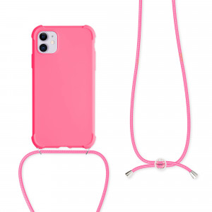 Husa pentru Apple iPhone 11, Silicon, Roz, 53838.77, kwmobile - Img 2