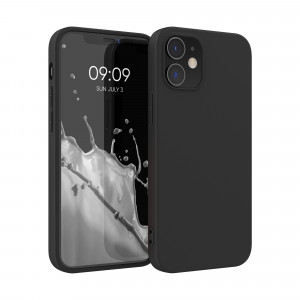 Husa pentru Apple iPhone 12 / iPhone 12 Pro, Silicon, Negru, 53938.47 - Img 1