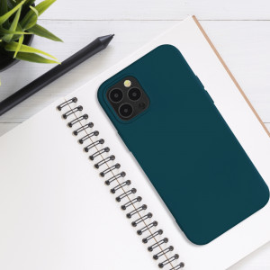 Husa pentru Apple iPhone 12 / iPhone 12 Pro, Silicon, Verde, 53844.57 - Img 3