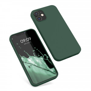 Husa pentru Apple iPhone 12 / iPhone 12 Pro, Silicon, Verde, 53938.169 - Img 2