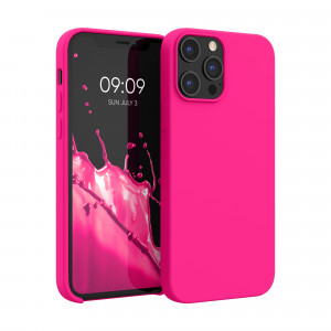 Husa pentru Apple iPhone 12 Pro Max, Silicon, Roz, 52644.08 - Img 1