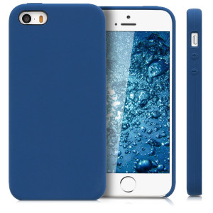 Husa pentru Apple iPhone 5 / iPhone 5s / iPhone SE, Silicon, Albastru, 42766.116 - Img 2