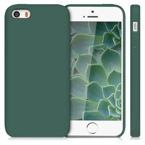 Husa pentru Apple iPhone 5 / iPhone 5s / iPhone SE, Silicon, Verde, 42766.166 - Img 2
