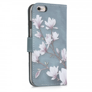 Husa pentru Apple iPhone 6 / iPhone 6s, Piele ecologica, Albastru, 24582.11 - Img 4
