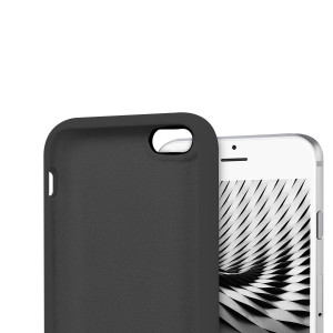 Husa pentru Apple iPhone 6 / iPhone 6s, Silicon, Negru, 40223.01 - Img 8