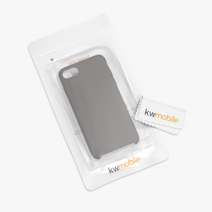 Husa pentru Apple iPhone 8 / iPhone 7 / iPhone SE 2, Silicon, Gri, 40225.155 - Img 8