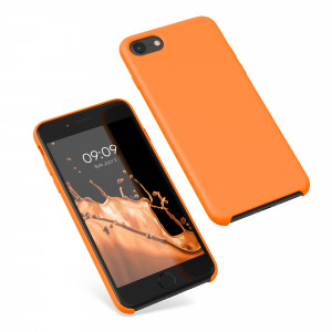 Husa pentru Apple iPhone 8 / iPhone 7 / iPhone SE 2, Silicon, Portocaliu, 40225.150 - Img 2