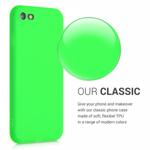 Husa pentru Apple iPhone 8 / iPhone 7 / iPhone SE 2, Silicon, Verde, 43411.44 - Img 4