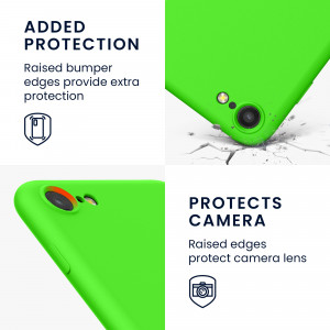 Husa pentru Apple iPhone 8 / iPhone 7 / iPhone SE 2, Silicon, Verde, 49979.159, kwmobile - Img 4