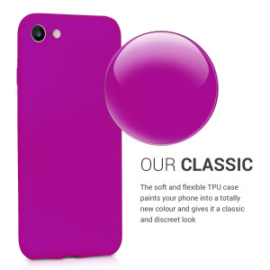 Husa pentru Apple iPhone 8 / iPhone 7 / iPhone SE 2, Silicon, Violet, 43411.82 - Img 4