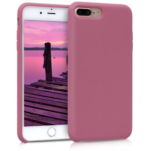 Husa pentru Apple iPhone 8 Plus / iPhone 7 Plus, Silicon, Roz, 40842.167 - Img 1