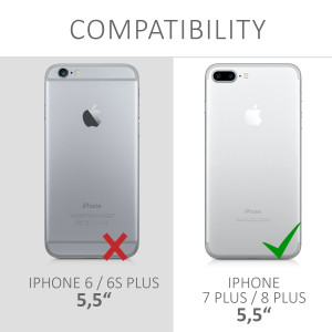 Husa pentru Apple iPhone 8 Plus / iPhone 7 Plus, Silicon, Verde, 40842.196 - Img 6