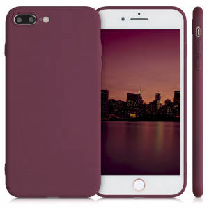 Husa pentru Apple iPhone 8 Plus / iPhone 7 Plus, Silicon, Violet, 49981.190 - Img 2