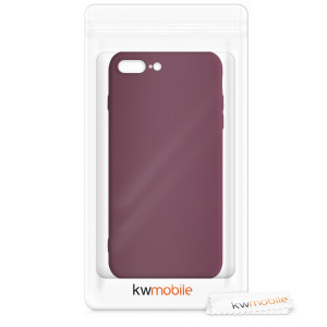 Husa pentru Apple iPhone 8 Plus / iPhone 7 Plus, Silicon, Violet, 49981.190 - Img 7