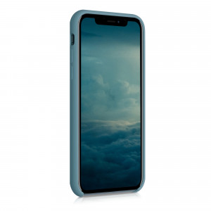 Husa pentru Apple iPhone X / iPhone XS, Silicon, Albastru, 42495.207 - Img 3