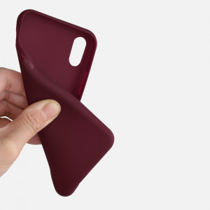 Husa pentru Apple iPhone X / iPhone XS, Silicon, Rosu, 42492.190 - Img 8