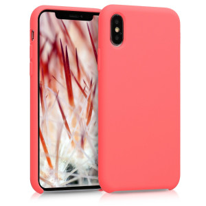 Husa pentru Apple iPhone X / iPhone XS, Silicon, Roz, 46313.103 - Img 1
