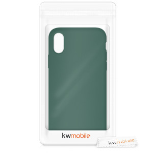Husa pentru Apple iPhone X / iPhone XS, Silicon, Verde, 42495.166 - Img 7