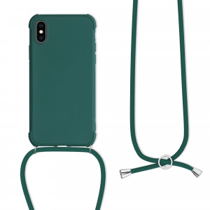 Husa pentru Apple iPhone X / iPhone XS, Silicon, Verde, 49915.80 - Img 2
