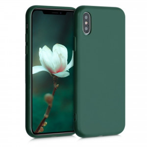 Husa pentru Apple iPhone X / iPhone XS, Silicon, Verde, 52975.169 - Img 1