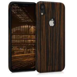 Husa pentru Apple iPhone XR, Lemn, Maro, 45958.16 - Img 1