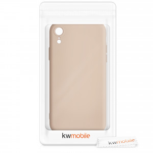 Husa pentru Apple iPhone XR, Silicon, Crem, 49983.154 - Img 7