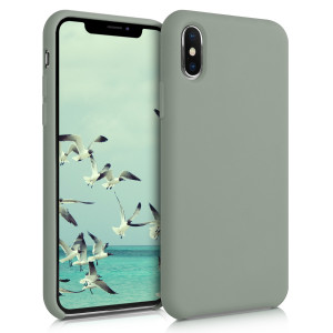 Husa pentru Apple iPhone XS Max, Silicon, Verde, 45909.172 - Img 1