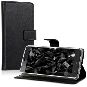 Husa pentru Blackview R6, Piele ecologica, Negru, 43498.01 - Img 2