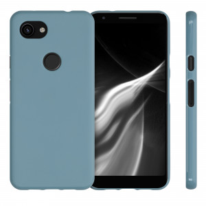 Husa pentru Google Pixel 3a, Silicon, Albastru, 47590.206 - Img 2