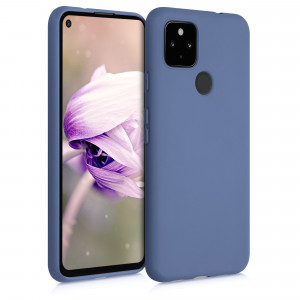 Husa pentru Google Pixel 4a 5G, Silicon, Albastru, 51727.168 - Img 1