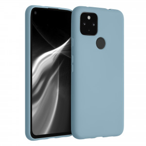 Husa pentru Google Pixel 4a 5G, Silicon, Albastru, 51727.206 - Img 1