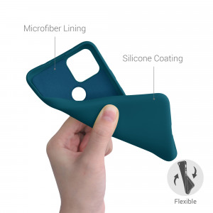 Husa pentru Google Pixel 4a 5G, Silicon, Verde, 53779.57 - Img 4