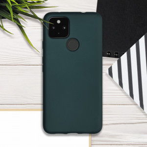 Husa pentru Google Pixel 4a 5G, Silicon, Verde, 53780.14 - Img 3