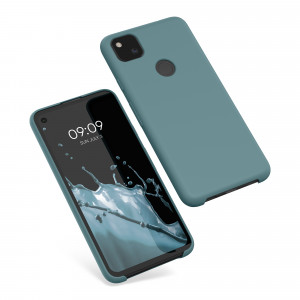 Husa pentru Google Pixel 4a, Silicon, Albastru, 52549.207 - Img 2