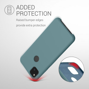 Husa pentru Google Pixel 4a, Silicon, Albastru, 52549.207 - Img 6