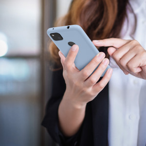 Husa pentru Google Pixel 4a, Silicon, Albastru, 52549.58 - Img 8