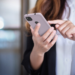 Husa pentru Google Pixel 4a, Silicon, Mov, 52549.192 - Img 7