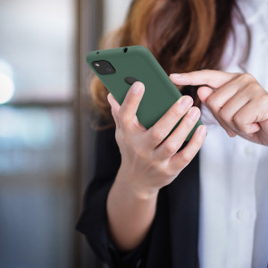 Husa pentru Google Pixel 4a, Silicon, Verde, 52549.166 - Img 8