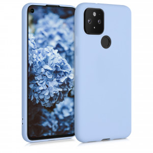 Husa pentru Google Pixel 5, Silicon, Albastru, 51722.58 - Img 1