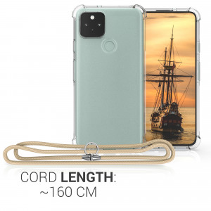 Husa pentru Google Pixel 5, Silicon, Transparent, 53651.21 - Img 4