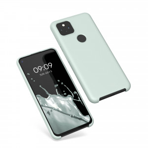 Husa pentru Google Pixel 5a, Silicon, Verde, 55207.200, kwmobile - Img 2