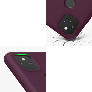 Husa pentru Google Pixel 5a, Silicon, Violet, 55207.187, kwmobile - Img 8