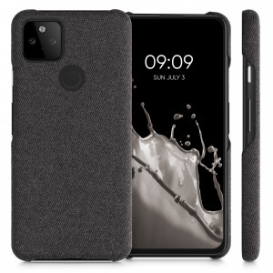 Husa pentru Google Pixel 5a, Textil, Gri, 54994.19 - Img 2