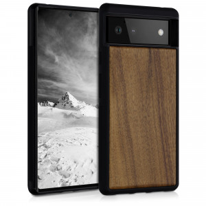 Husa pentru Google Pixel 6, Lemn, Maro, 55821.18 - Img 1