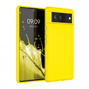 Husa pentru Google Pixel 6, Silicon, Galben, 55434.165 - Img 1