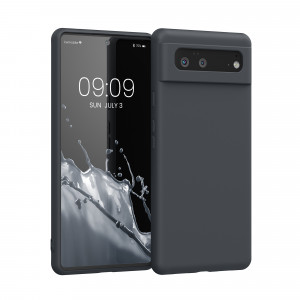 Husa pentru Google Pixel 6, Silicon, Gri, 55865.47, kwmobile - Img 1