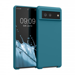 Husa pentru Google Pixel 6, Silicon, Verde, 55480.57, kwmobile - Img 1